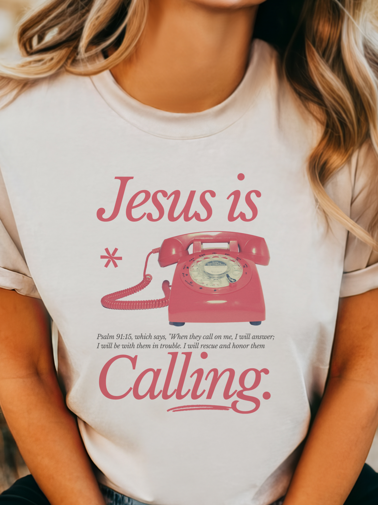 Jesus is Calling T-Shirt | Faith Shirt | Bible Verse Tee | Jesus Shirt | Religious Graphic Tee | Christian Gift | Inspirational Shirt | Spiritual T-Shirt | God Is Good Tee | Scripture Shirt | Christian Apparel