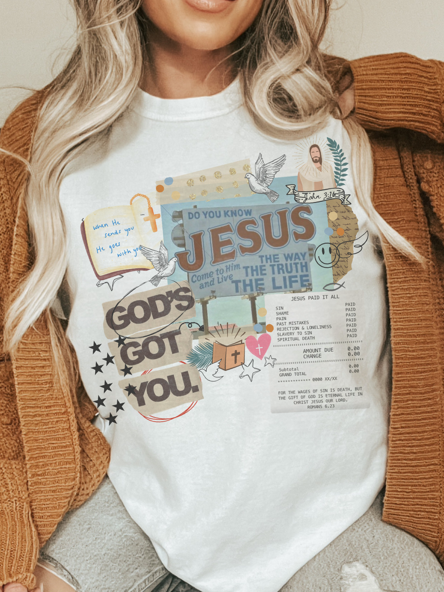 Christian Unisex T-Shirt | Faith Shirt | Bible Verse Tee | Jesus Shirt | Religious Graphic Tee | Christian Gift | Inspirational Shirt | Spiritual T-Shirt | God Is Good Tee | Scripture Shirt | Christian Apparel