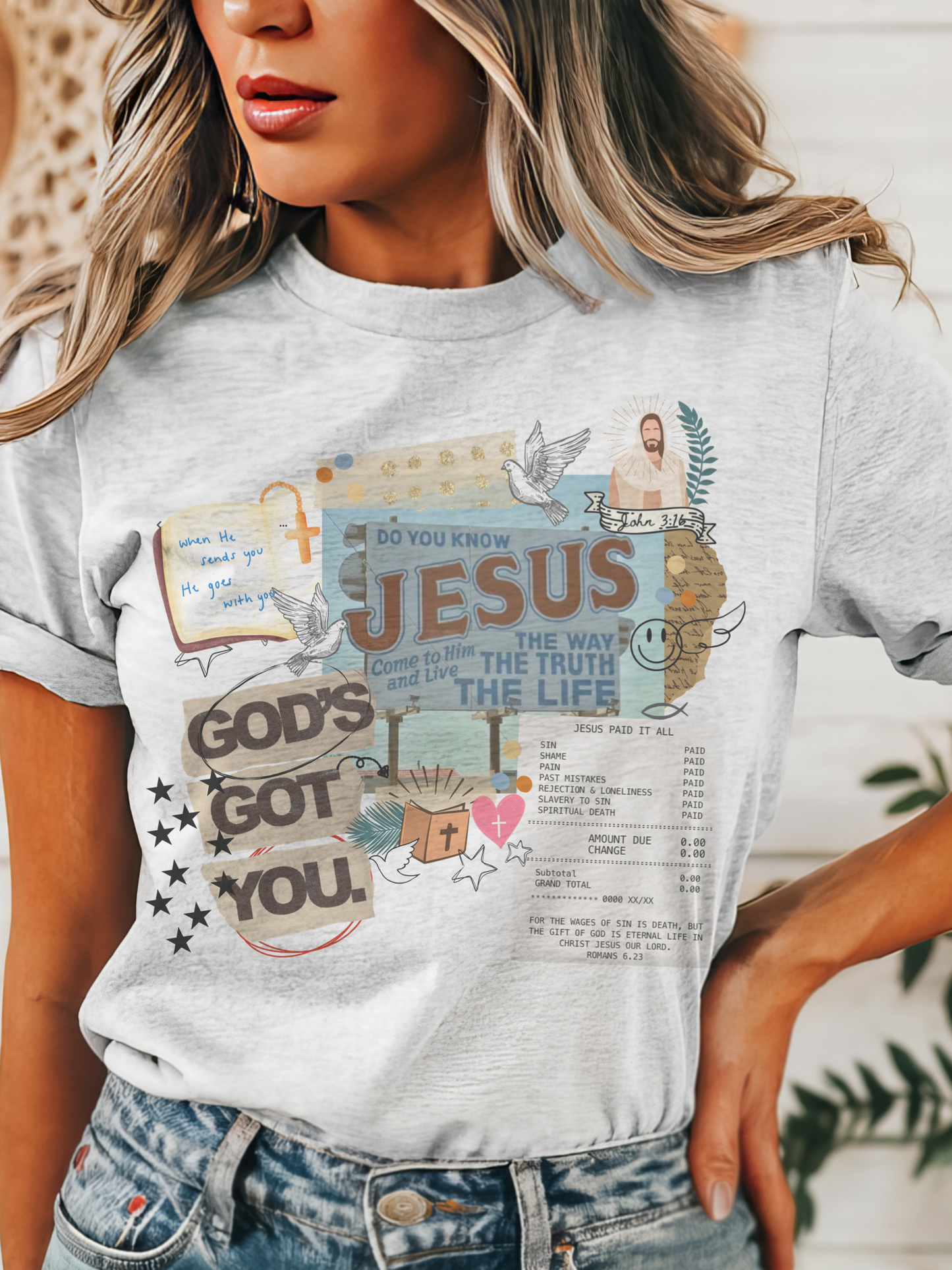 Christian Unisex T-Shirt | Faith Shirt | Bible Verse Tee | Jesus Shirt | Religious Graphic Tee | Christian Gift | Inspirational Shirt | Spiritual T-Shirt | God Is Good Tee | Scripture Shirt | Christian Apparel