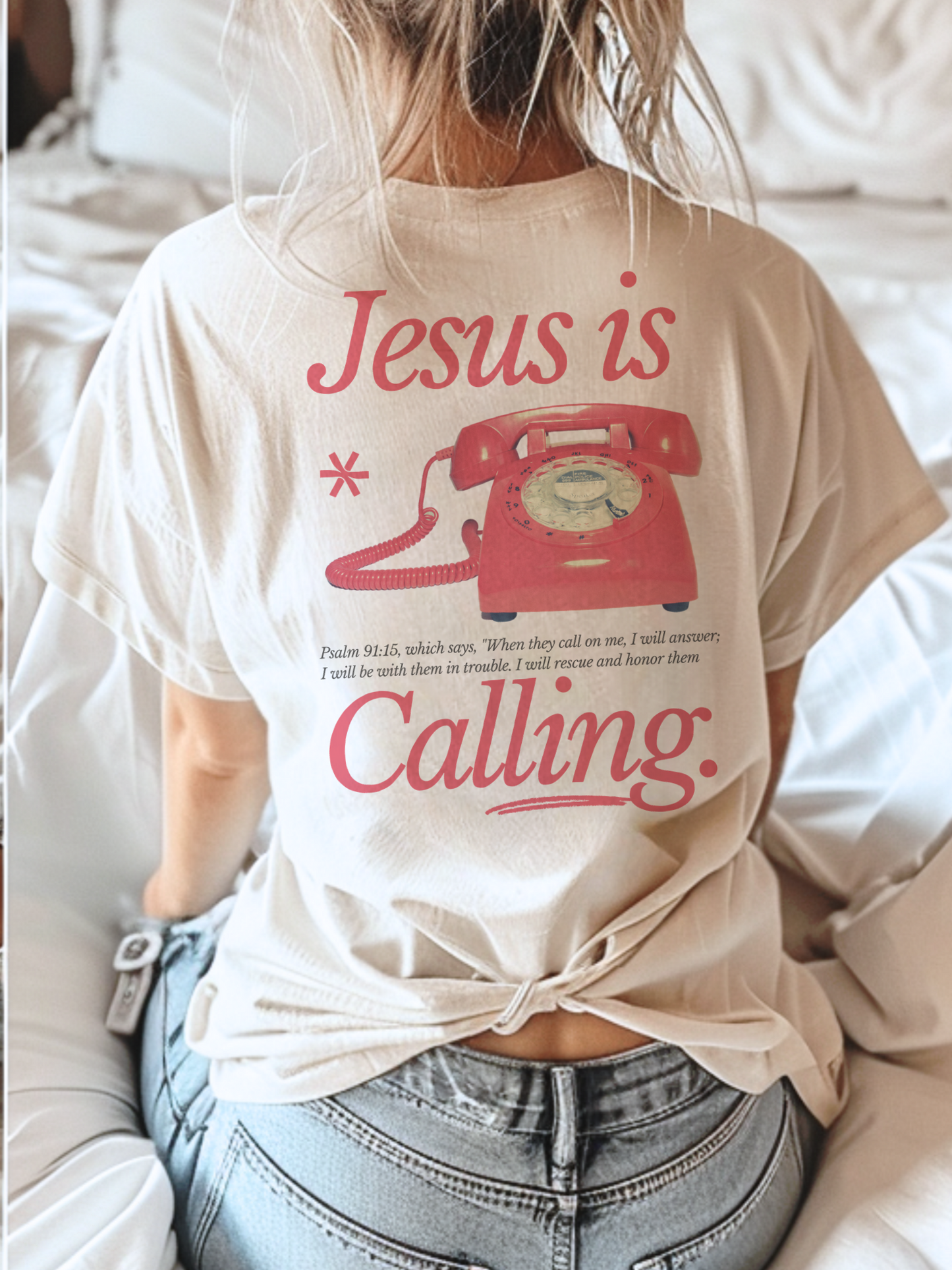 Jesus is Calling T-Shirt | Faith Shirt | Bible Verse Tee | Jesus Shirt | Religious Graphic Tee | Christian Gift | Inspirational Shirt | Spiritual T-Shirt | God Is Good Tee | Scripture Shirt | Christian Apparel