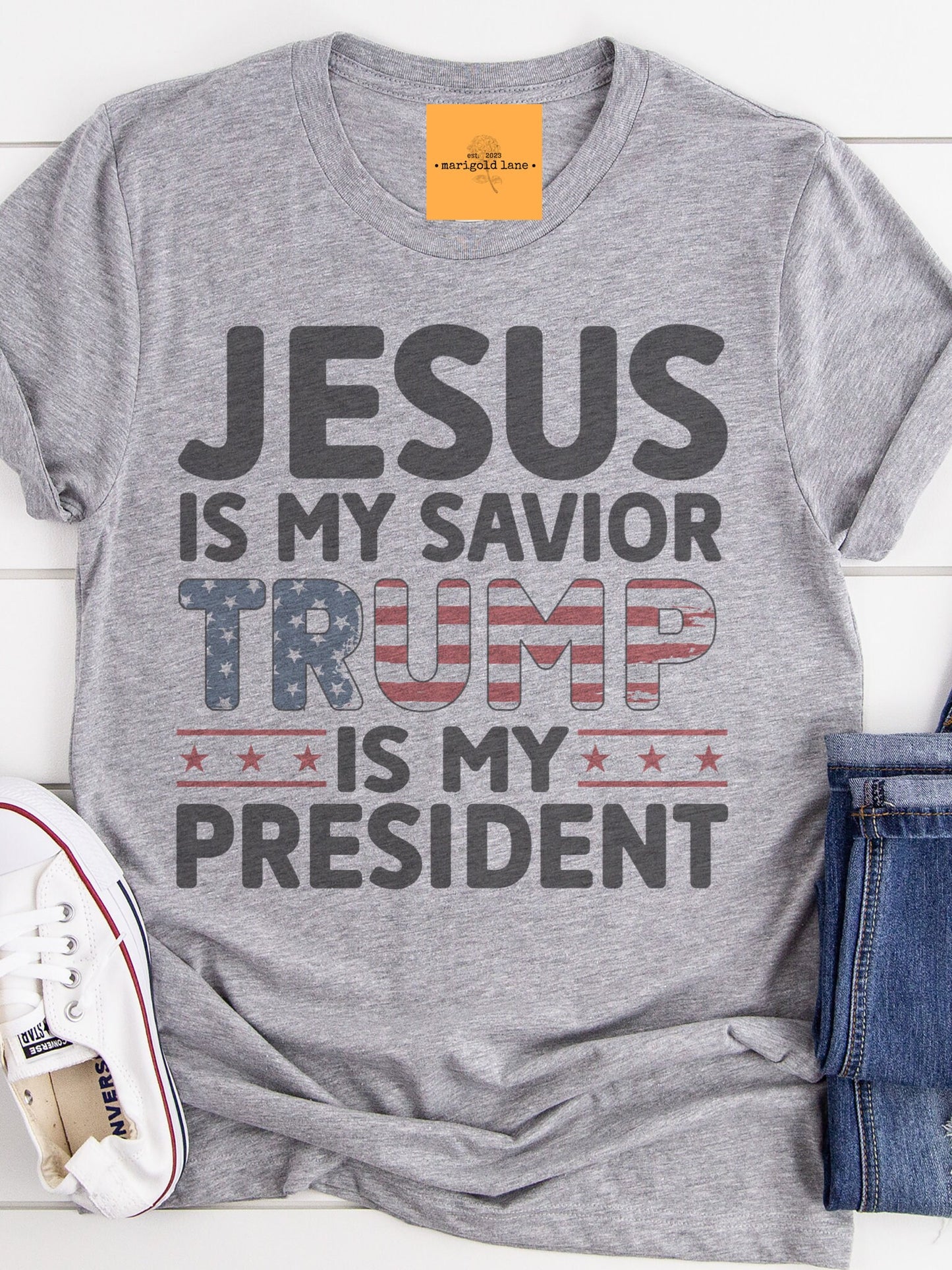 Jesus is my savior trump is my president tshirt, trump Maga 47 tshirt multiple color options, cute politic t-shirts, cute trump tshirt.