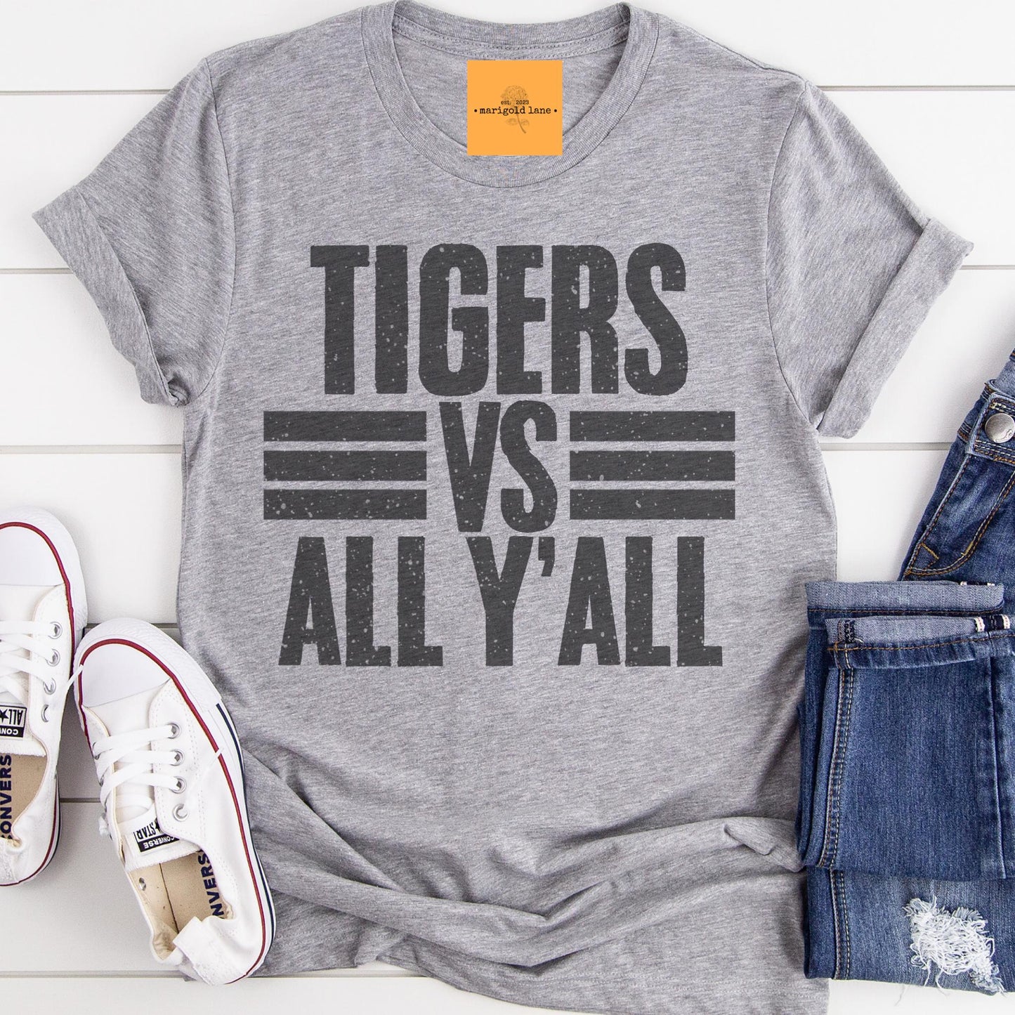 Tigers vs all y’all mascot, Mascot game day football tshirt, football mom tshirt, cute game day tshirt, mascot unisex tshirt
