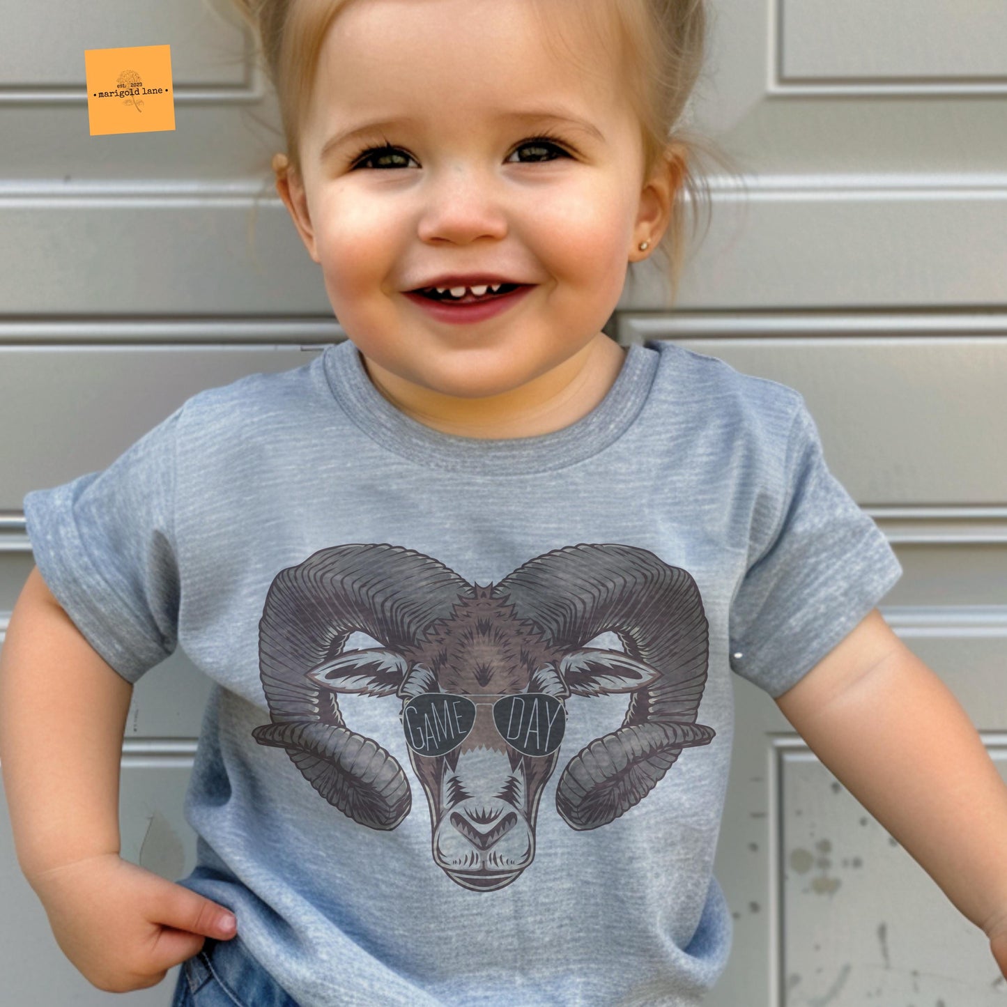 Youth Rams mascot, kids football tshirt, kids basketball tshirt, cute kids game day tshirt, youth mascot tshirt
