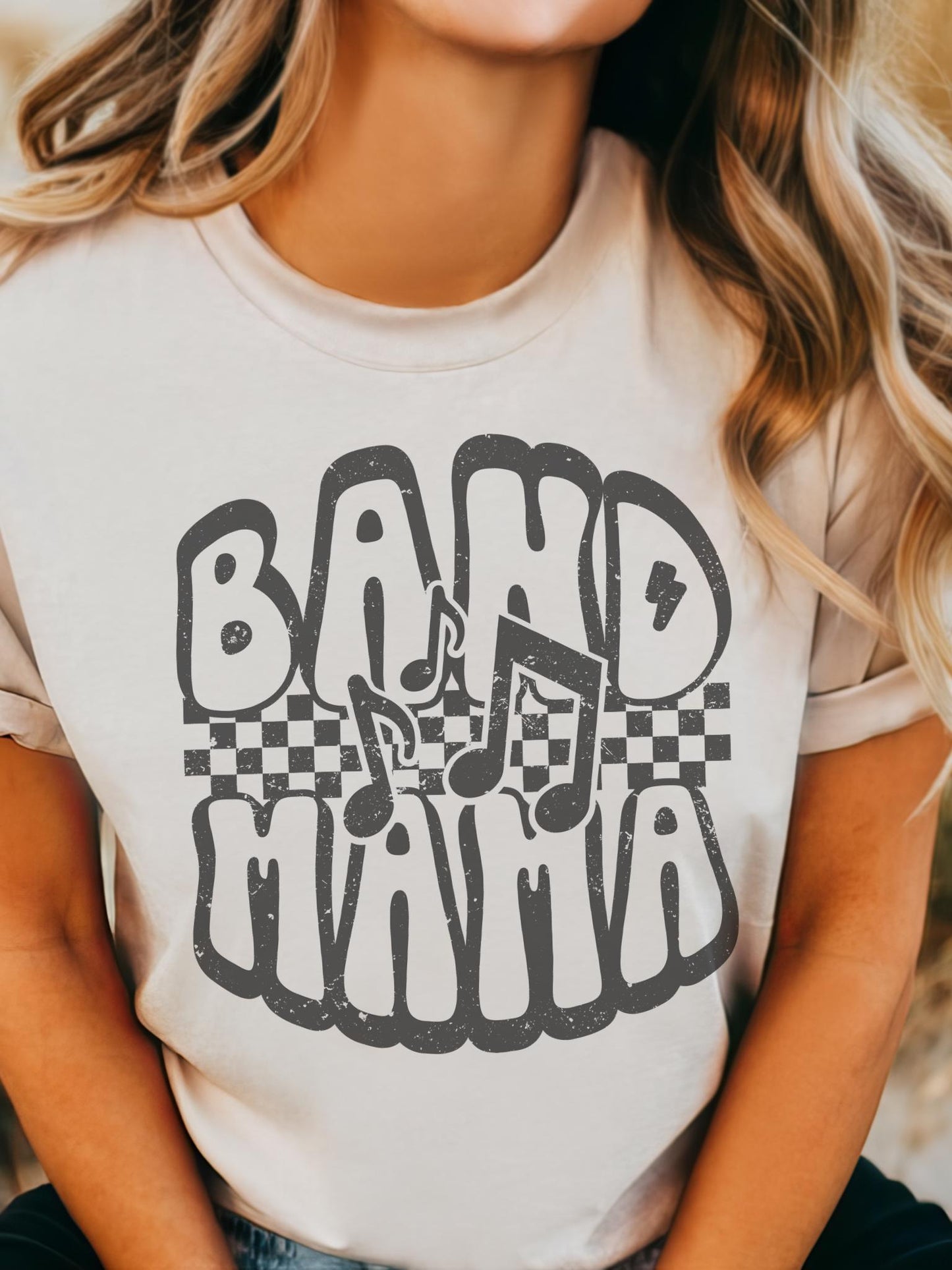 Band Mom tshirt, Bande Mama tshirt, matching band tshirt, football mom tshirt, cute game day tshirt, mascot tshirt, unisex cut tshirt