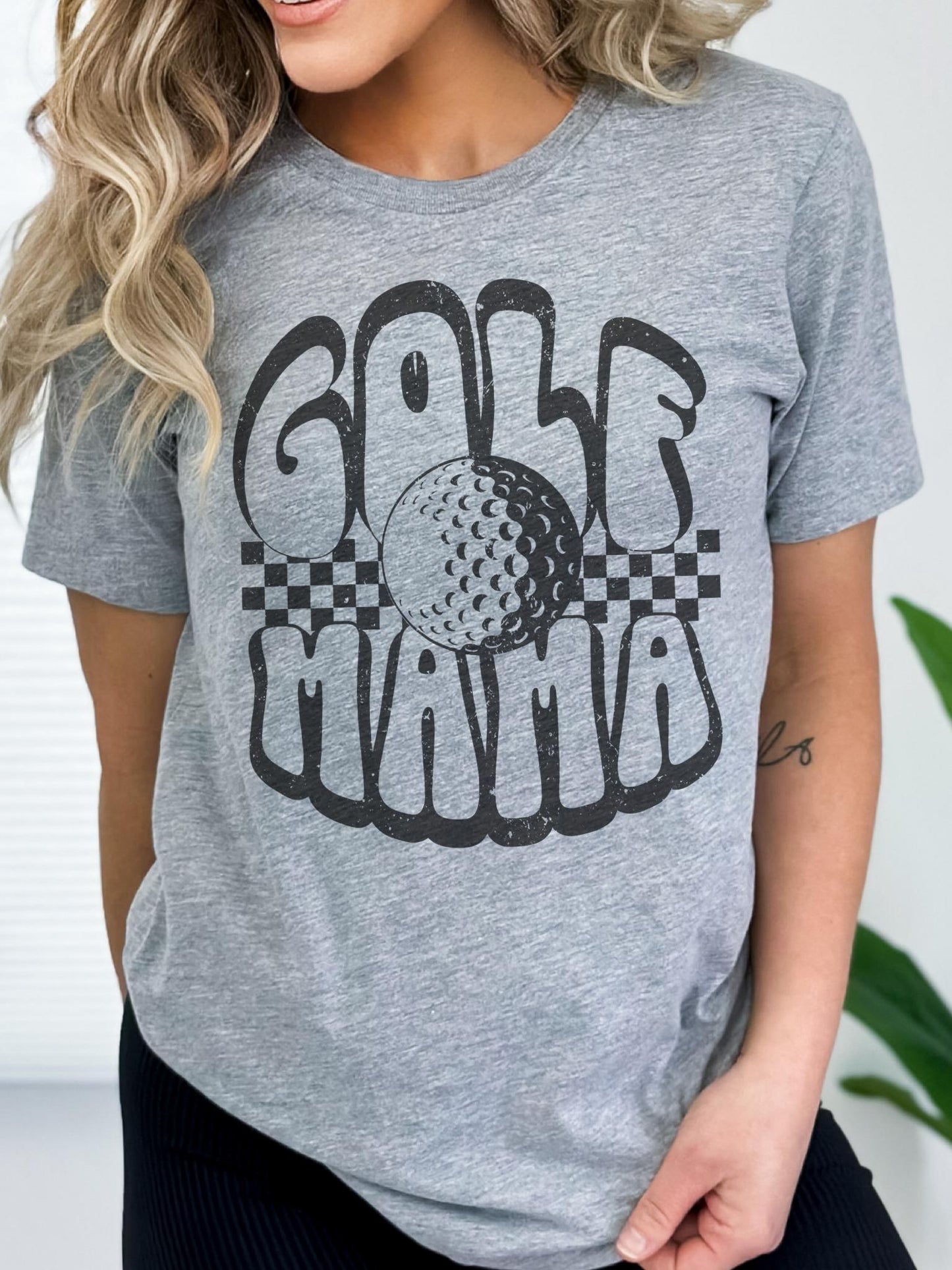 Golf Mom tshirt, Golf Mama tshirt, sports mama tshirt, football mom tshirt, cute game day tshirt, mascot tshirt, unisex cut tshirt
