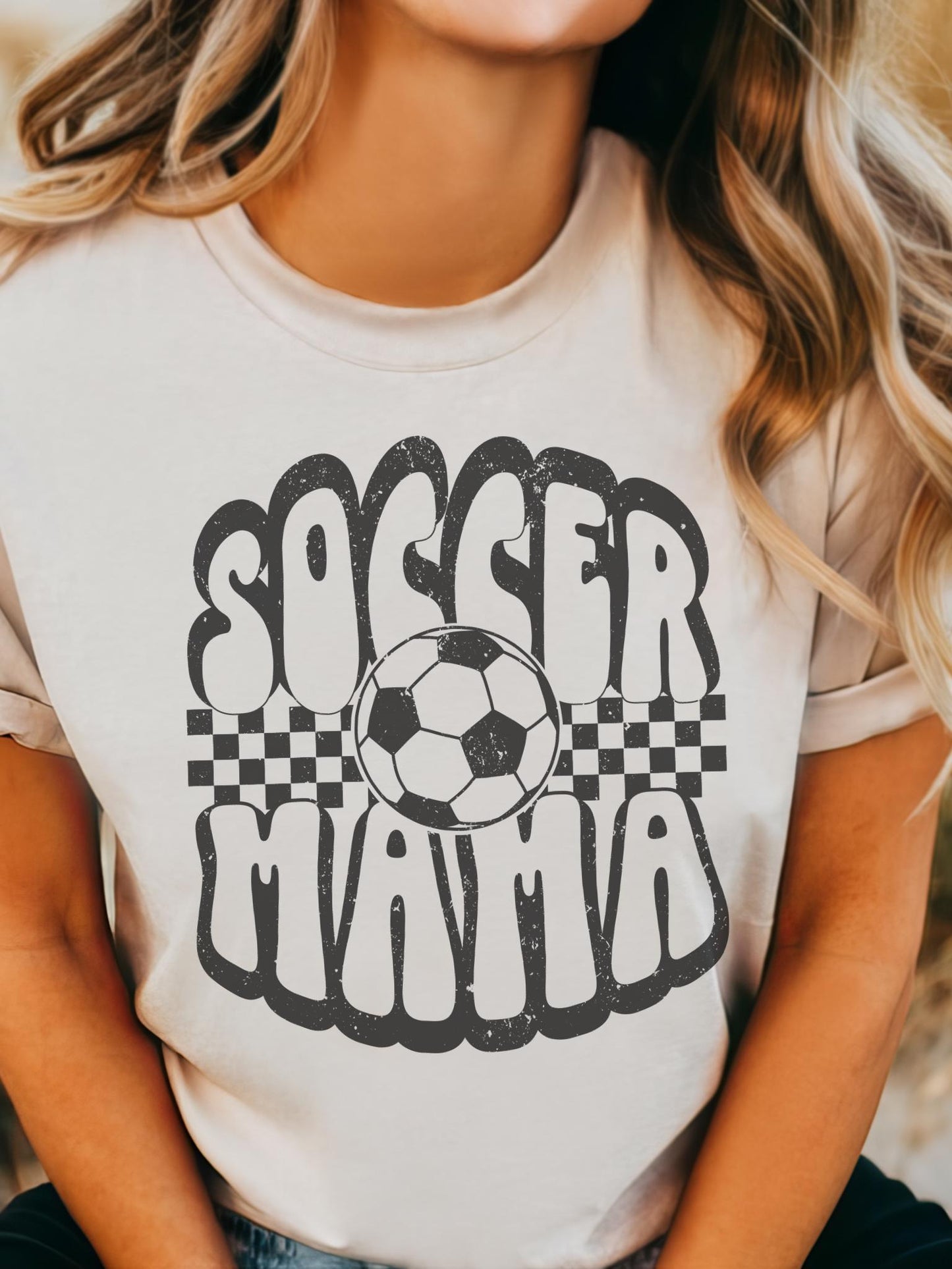 Soccer Mom tshirt, Soccer Mama tshirt, sports mama tshirt, football mom tshirt, cute game day tshirt, mascot tshirt, unisex cut tshirt