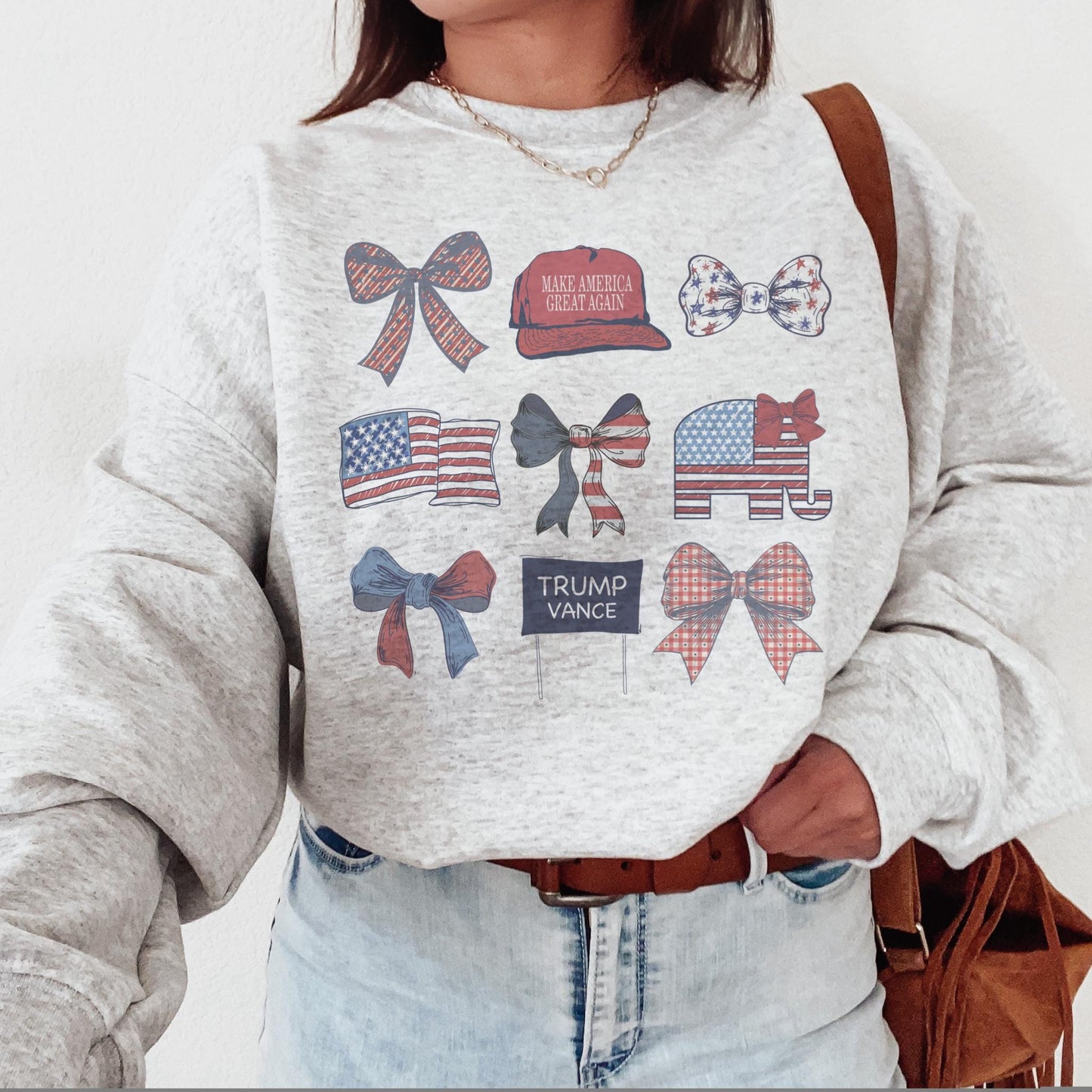 Trump 47 sweatshirt, cute Trump crewneck sweatshirt, Trump 2024 sweatshirt, Unisex cut Trump sweatshirt, multiple color options sweatshirt