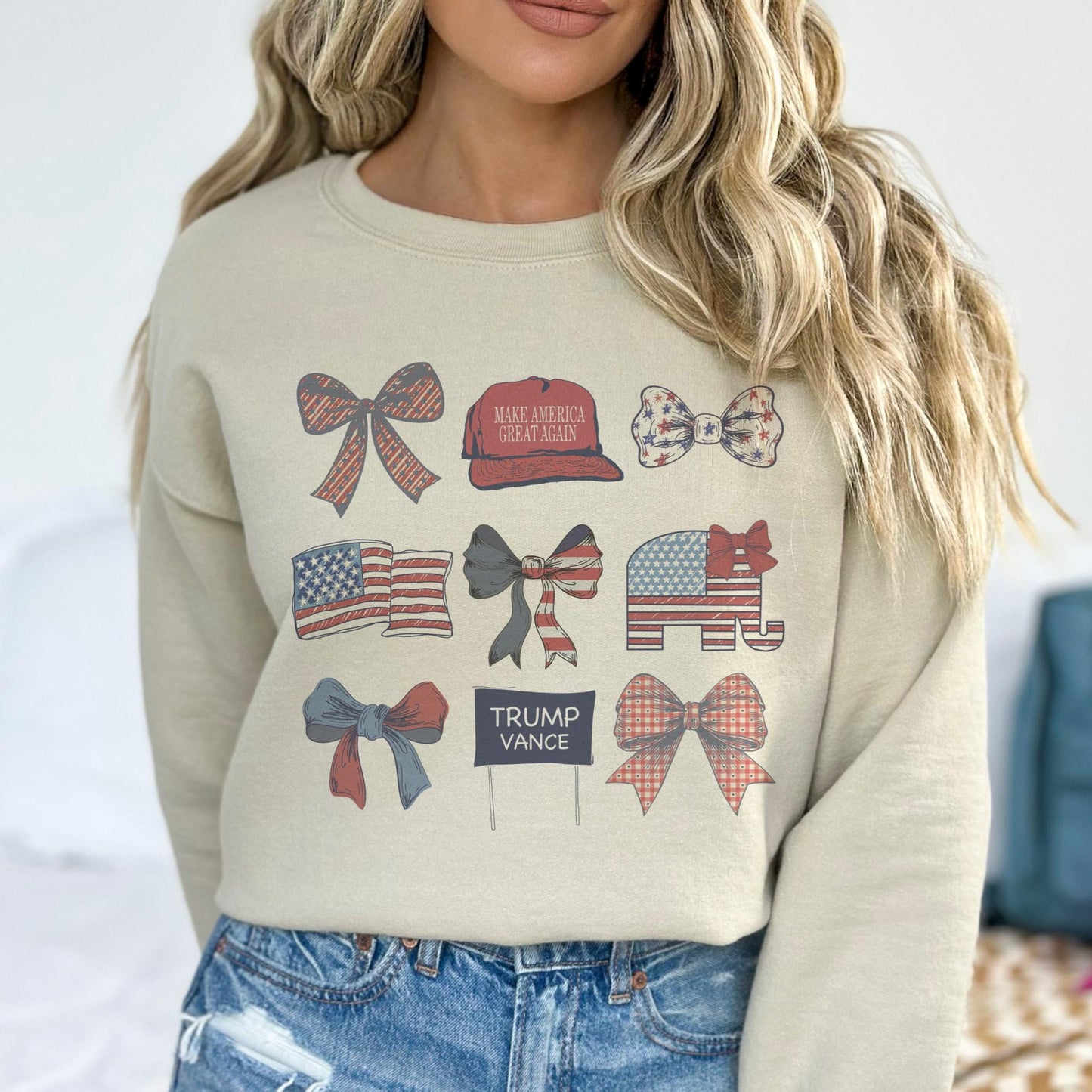 Trump 47 sweatshirt, cute Trump crewneck sweatshirt, Trump 2024 sweatshirt, Unisex cut Trump sweatshirt, multiple color options sweatshirt