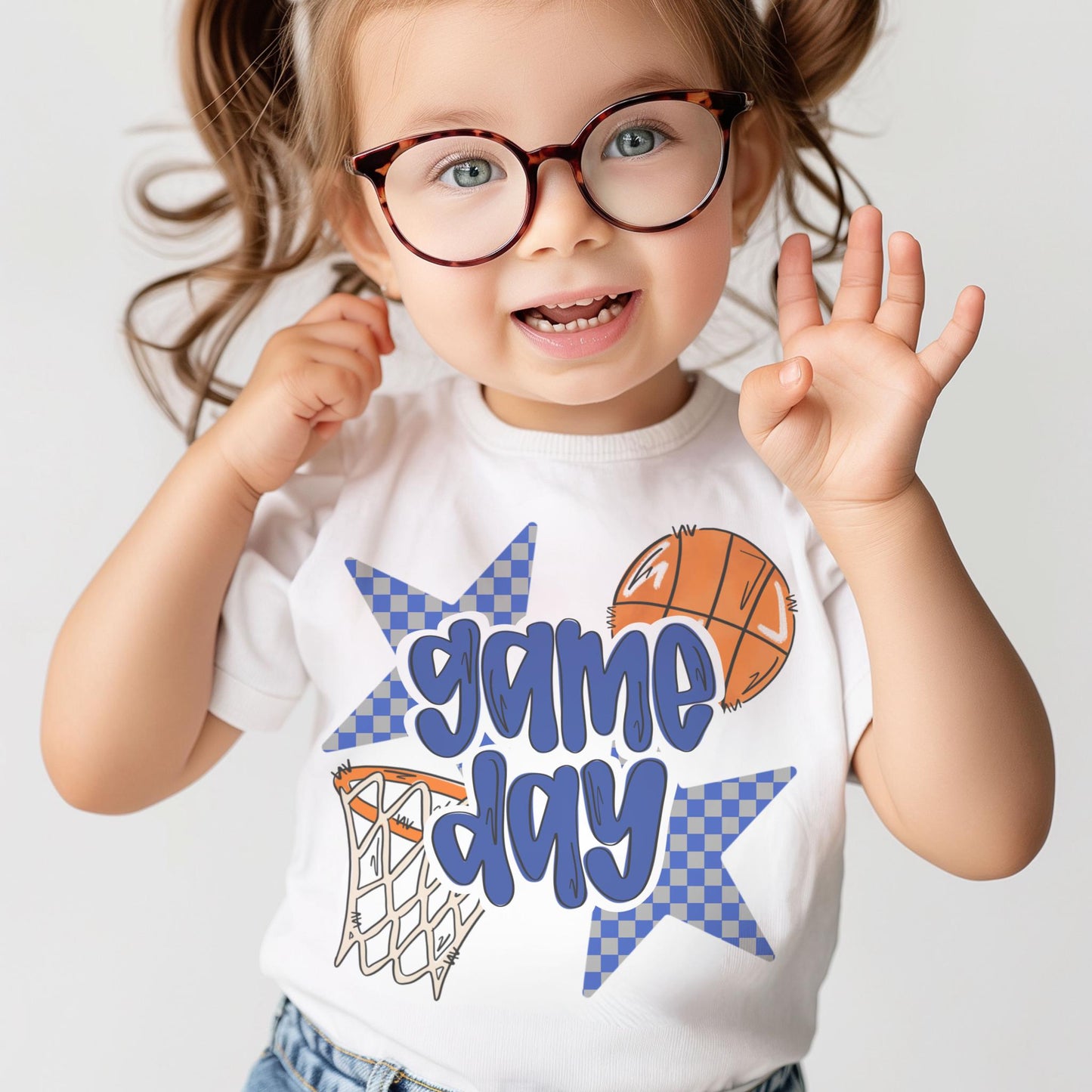 Blue basketball game day, Blue game day football tshirt, football mom tshirt, cute game day tshirt, mascot unisex tshirt