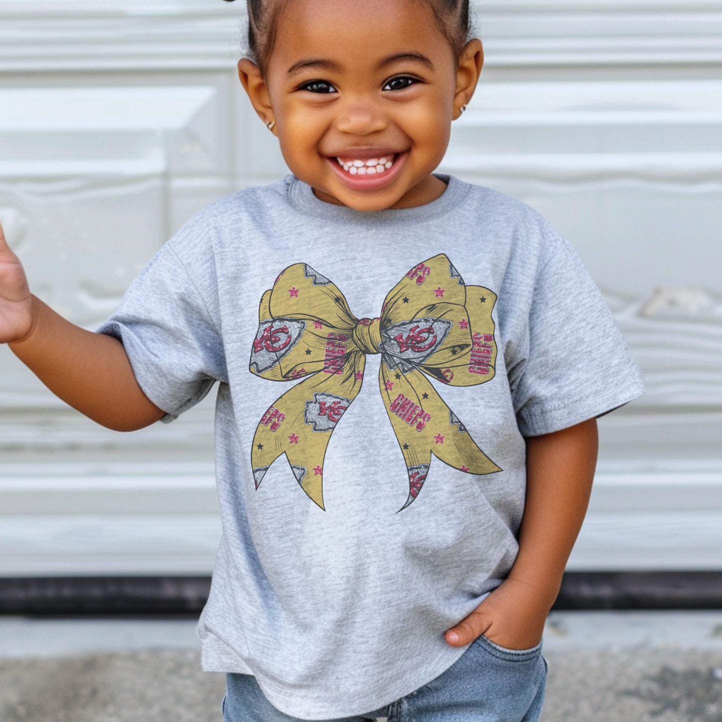 Youth Kansas City mascot, kids Kansas City football tshirt, kids basketball tshirt, cute kids game day tshirt, youth mascot tshirt