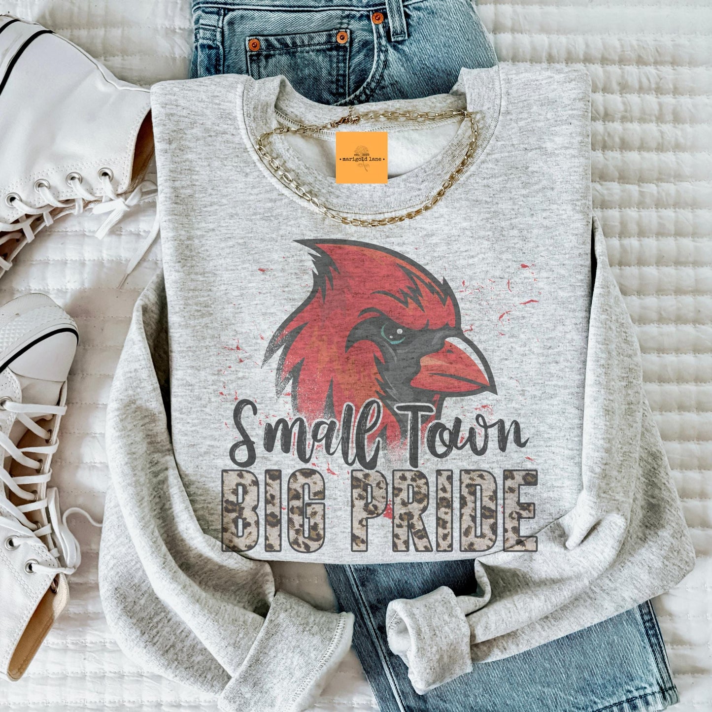 Cardinals game day mascot, game time, game day basketball, Cardinals mom crewneck, game day sweatshirt, Heather ash unisex sweatshirt