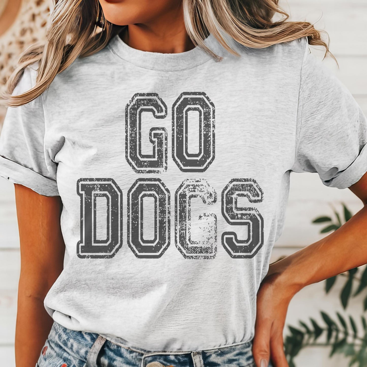 Preppy Bulldogs mascot tshirt, Go Cats tshirt, football mom tshirt, cute game day tshirt, mascot tshirt, unisex cut tshirt