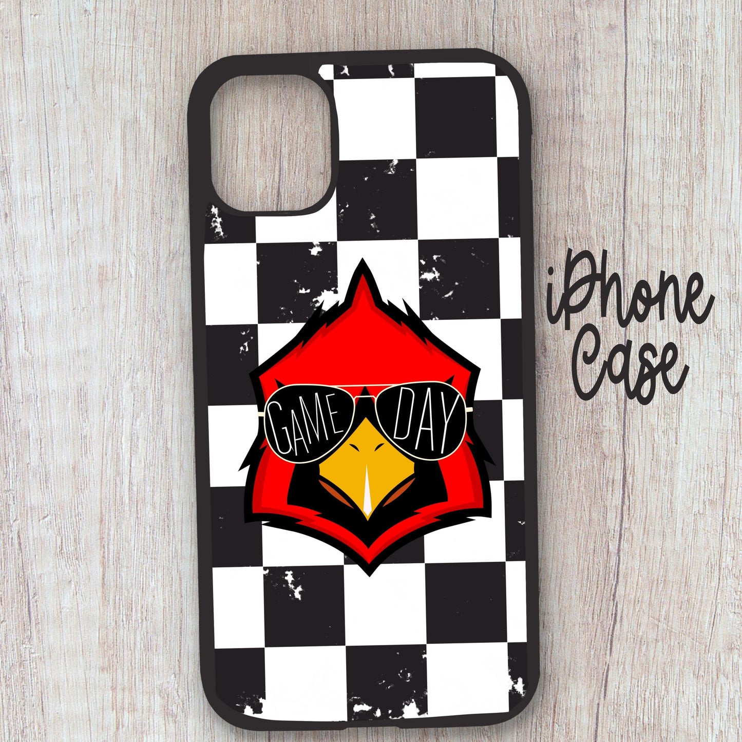 Cute Cardinals phone case, Cardinal varsity mascot phone case, phone cases, cute inexpensive phone cases, coquette phone case, phone case