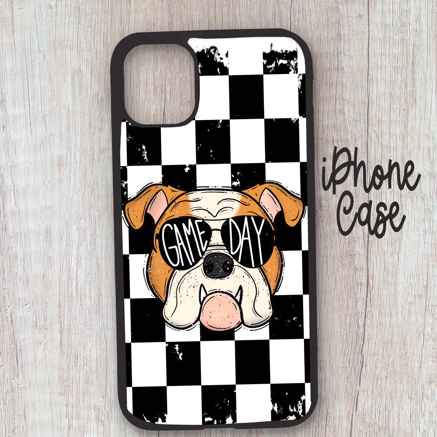 Cute Bulldogs phone case, Bulldog varsity mascot phone case, phone cases, cute inexpensive phone cases, coquette phone case, phone case