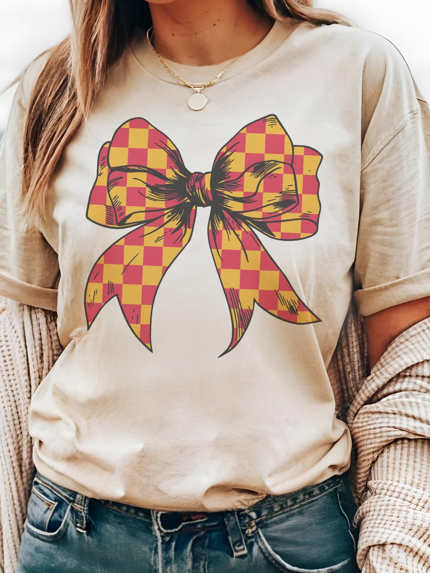 Kansas City Coquette Game Day, KC football gameday tshirt, football Bow tshirt, cute game day tshirt, Kansas City unisex cut tshirt