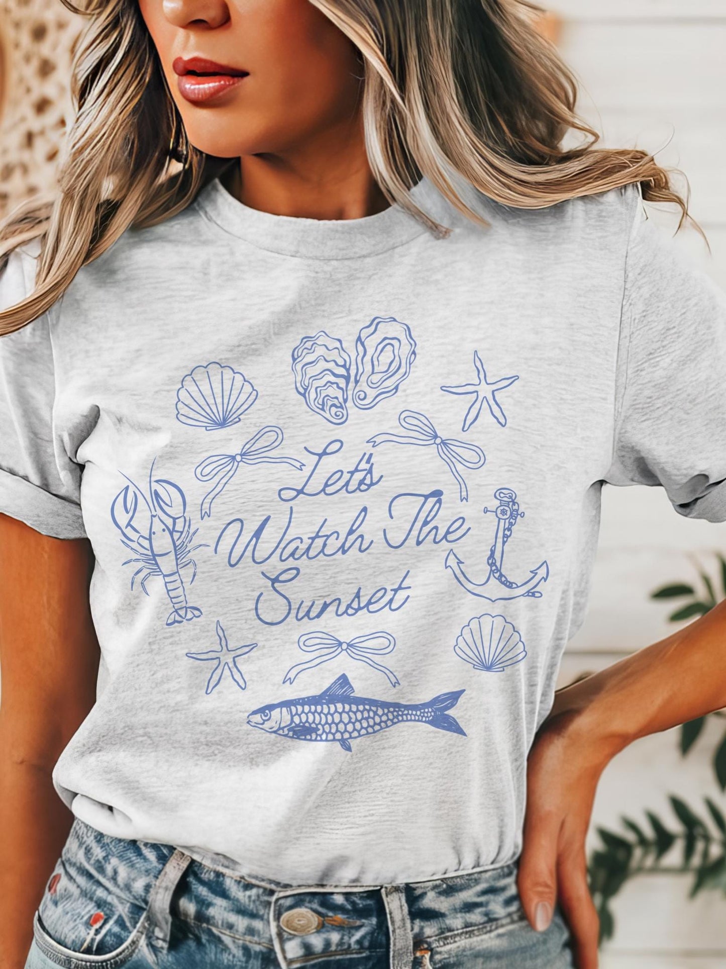 Beach Vacation T-Shirt – Seaside Getaway Tee – Perfect Summer Beach Shirt for Relaxing by the Ocean, unisex T-shirt, seashell tshirt