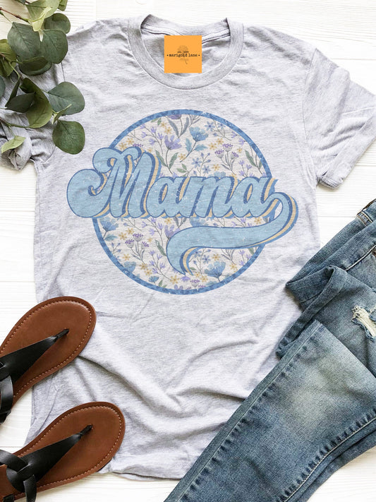 Mama floral aesthetic tshirt, mama coquette aesthetic tshirt Mother’s Day gift , cute mama t-shirts, cute mom ash tshirt.