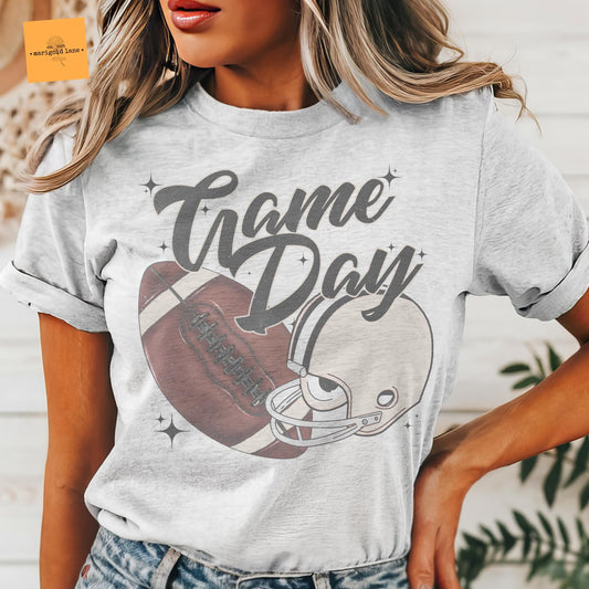 Game day football tshirt, coquette game day tshirt, game day football mascot tshirt, unisex tshirt