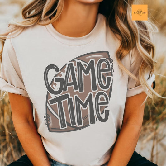 Football Game time mascot, Football game day football tshirt, football mom tshirt, cute game day tshirt, mascot unisex T-shirts