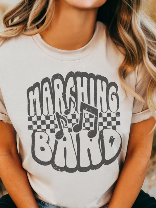 Marching Band tshirt, marching band tshirt, sports mama tshirt, football mom tshirt, cute game day tshirt, mascot tshirt, unisex cut tshirt