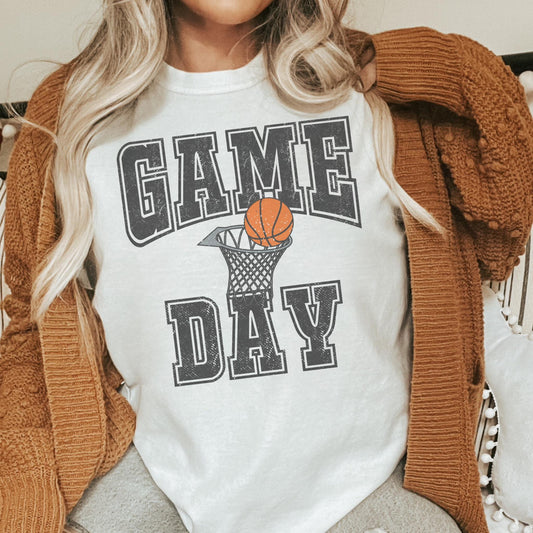 Game day basketball mascot, basketball mom tshirt, cute game day tshirt, small town big Pride tshirt unisex cut tshirt