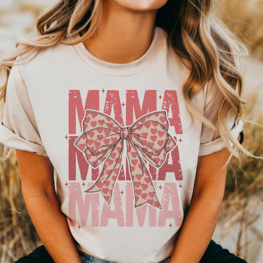 Mama Valentine tshirt, cute mama valentine tshirt multiple color options, cute momma t-shirts, Valentine’s Day tshirt, Valentine shirt