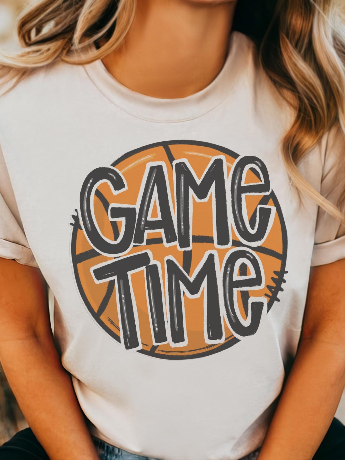 Basketball Game time , basketball tshirt, football mom tshirt, cute game day tshirt, small town big Pride tshirt, basketball tshirt