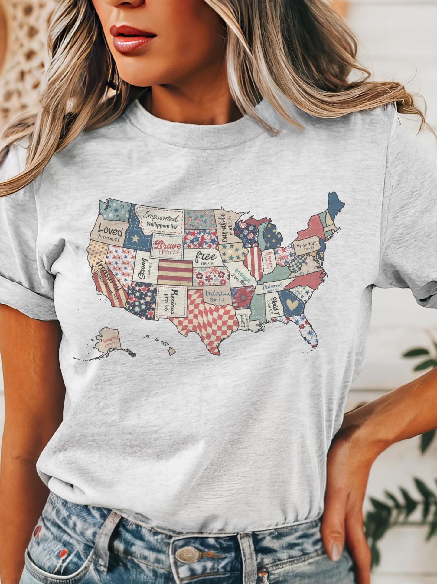 Coquette 4th of July aesthetic tshirt, watercolor USA tshirt multiple color options, USA Memorial Day t-shirts, cute patriotic mom tshirt.