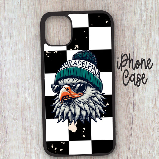 Cute Eagles phone case, Eagles mascot phone case, phone cases, cute inexpensive phone cases, coquette phone case, leopard phone case,