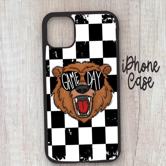 Cute Bears phone case, Bear varsity mascot phone case, phone cases, cute inexpensive phone cases, coquette phone case, phone case