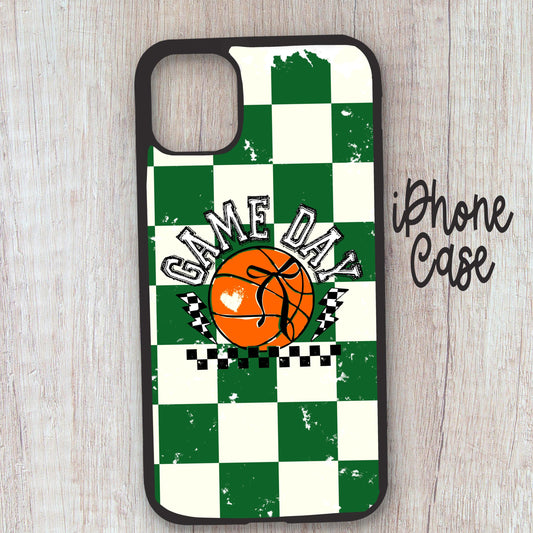 Cute green Basketball phone case, basketball varsity mascot phone case, phone cases, cute inexpensive phone cases, phone case, phone case