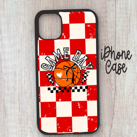 Cute red Basketball phone case, basketball varsity mascot phone case, phone cases, cute inexpensive phone cases, phone case, phone case