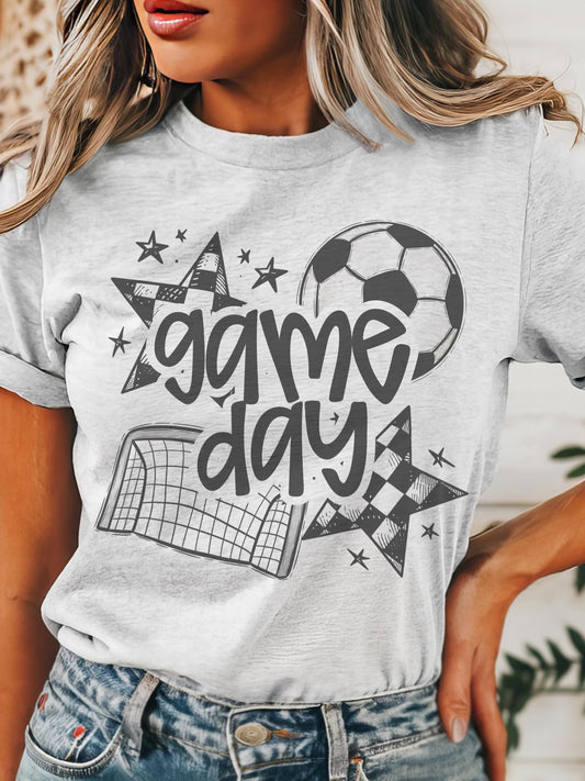 Soccer Mom Life T-Shirt – Perfect for Soccer game, Cheering , soccer mom game Day – Comfy, Stylish & Proud Mom Gear, unisex T-shirt